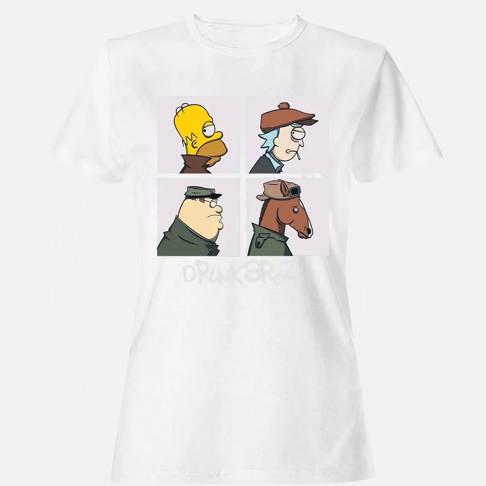 Women's T-Shirt - RE7Z8L93 - White - 16