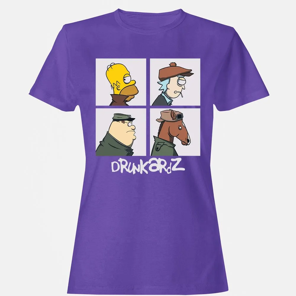 Women's T-Shirt - RE7Z8L93 - Purple - 12