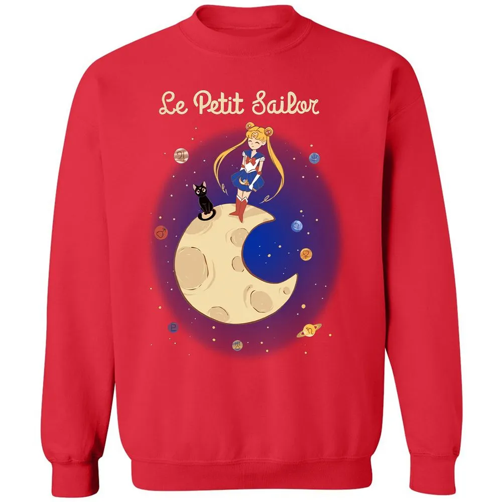 Classic Unisex Sweatshirt - HWBQZDNL - Red - 5