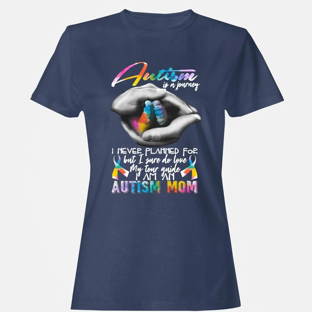 Women's T-Shirt - HGB6WU68 - Navy - 10