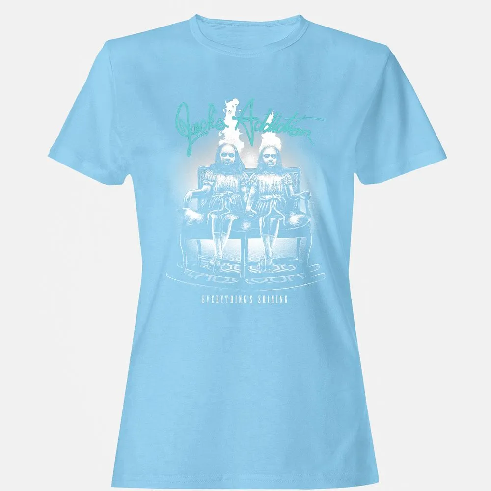 Women's T-Shirt - U6ZM9UHB - Light Blue - 8