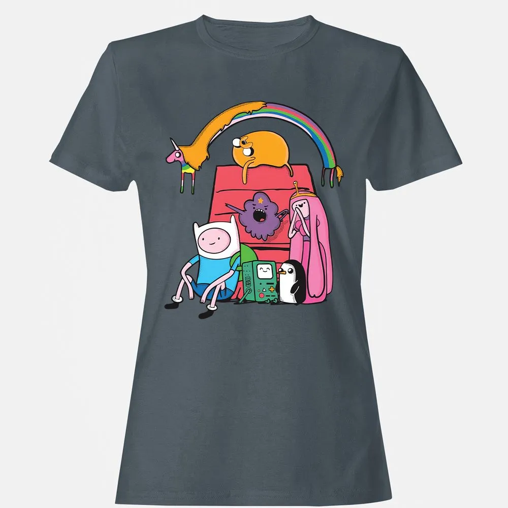 Women's T-Shirt - F6DZKW41 - Charcoal - 3