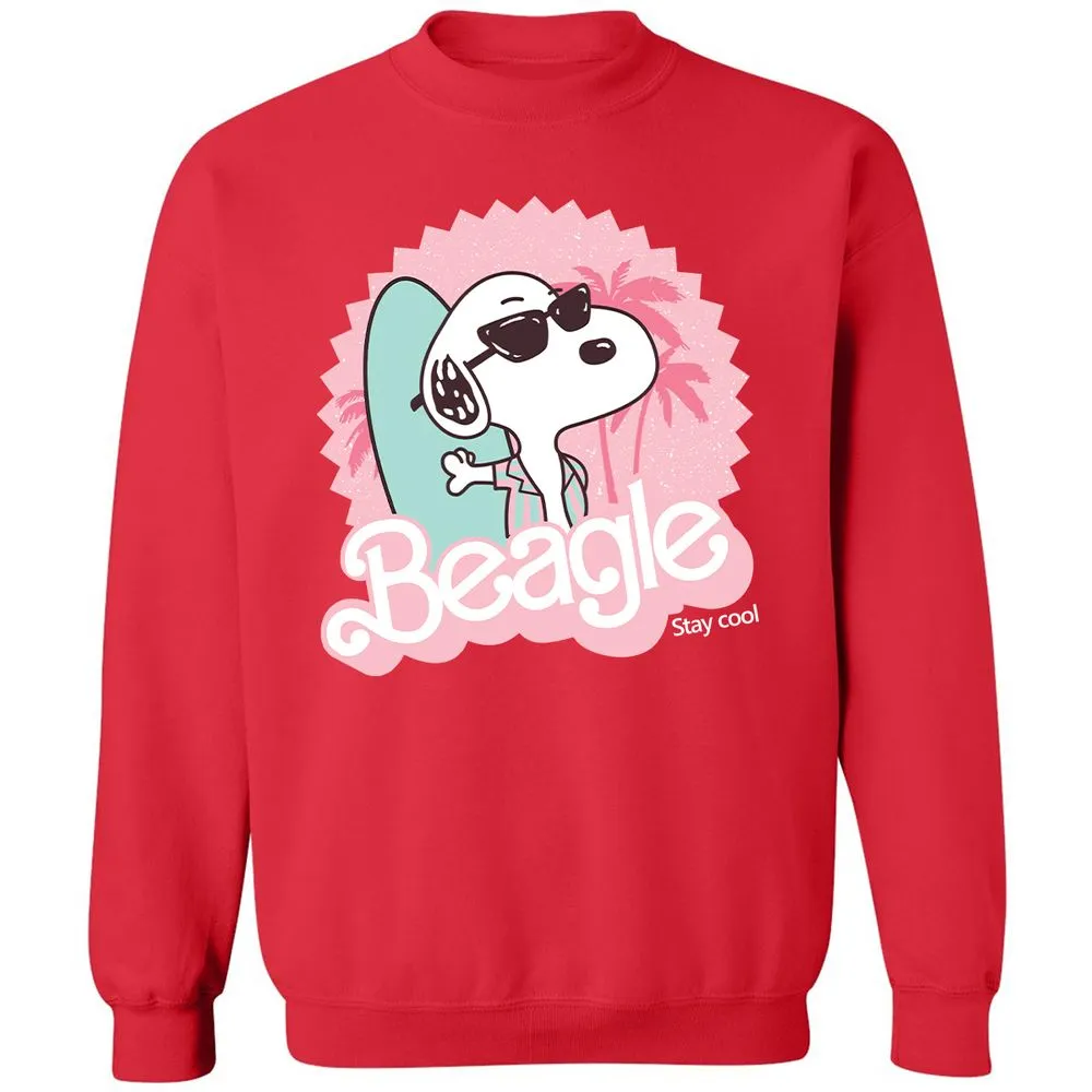 Classic Unisex Sweatshirt - DFMQ3Z4P - Red - 5