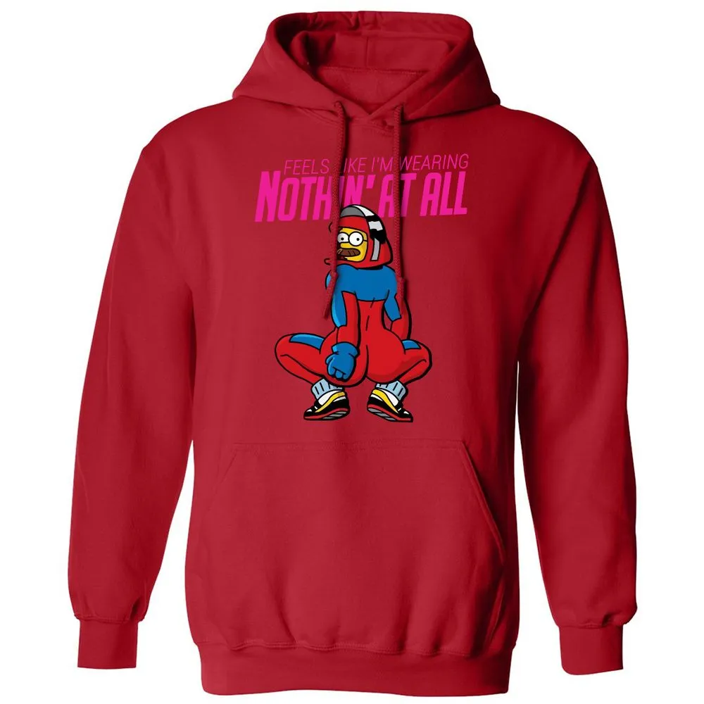 Classic Unisex Hoodie - KUN289CA - Red - 5