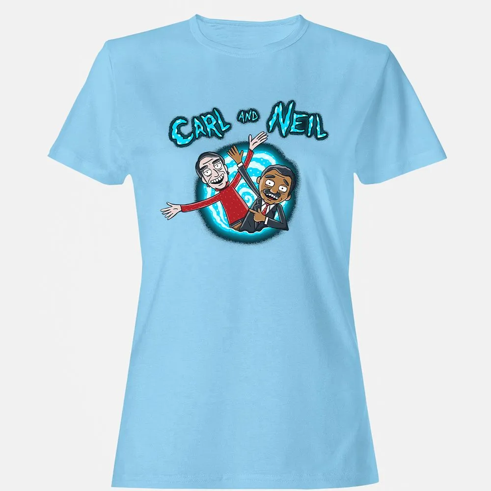 Women's T-Shirt - SLZHDHAA - Light Blue - 8
