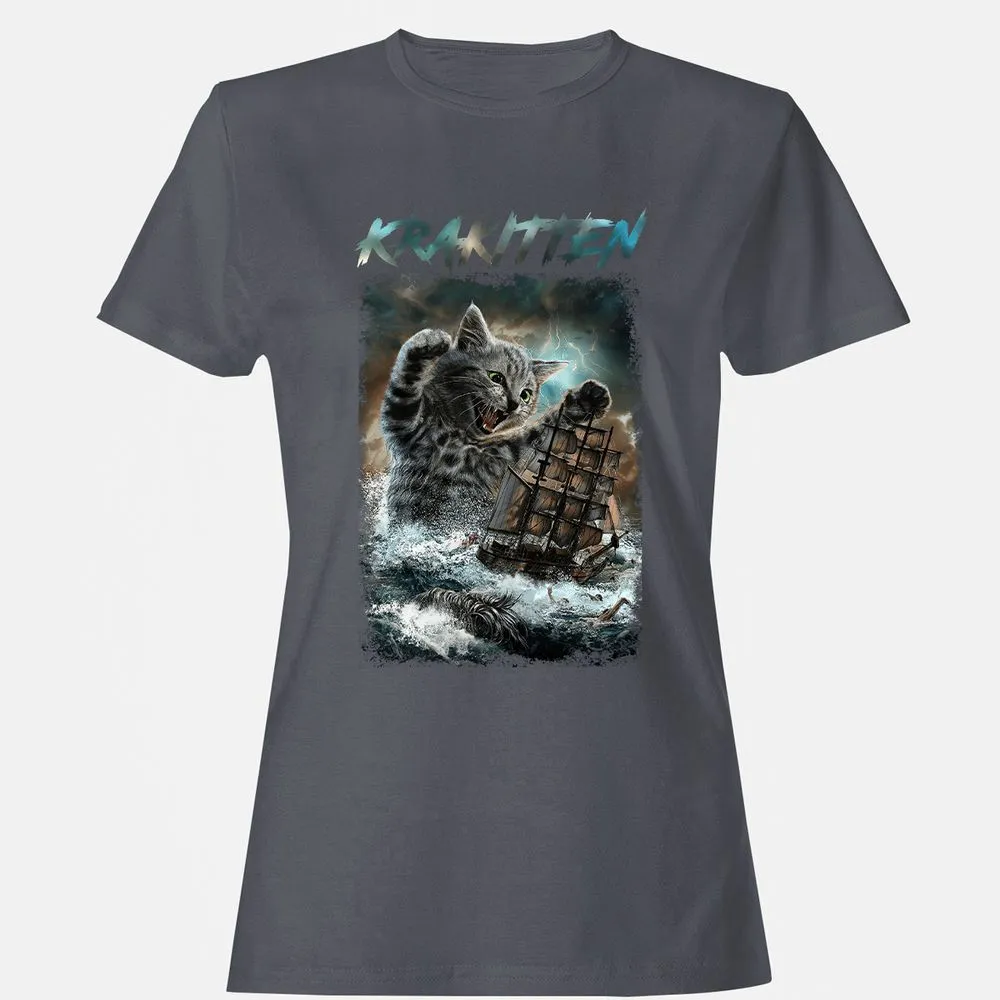 Women's T-Shirt - 9NCD9F6A - Dark Heather - 5