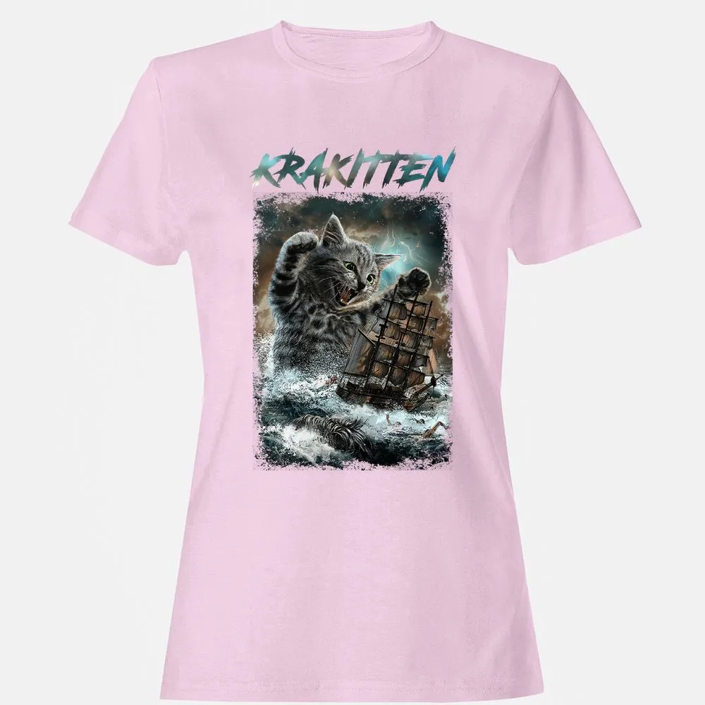 Women's T-Shirt - 9NCD9F6A - Light Pink - 9