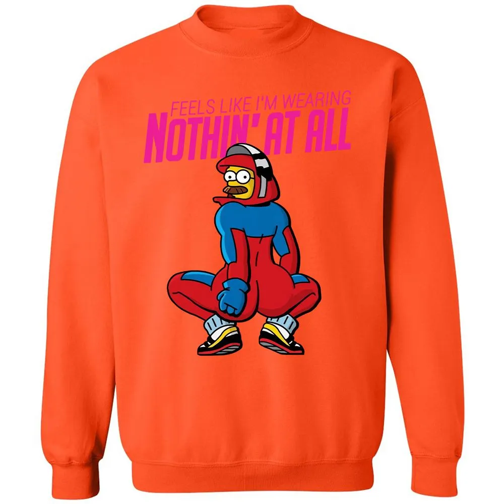 Classic Unisex Sweatshirt - LWBSH1Y3 - Orange - 10