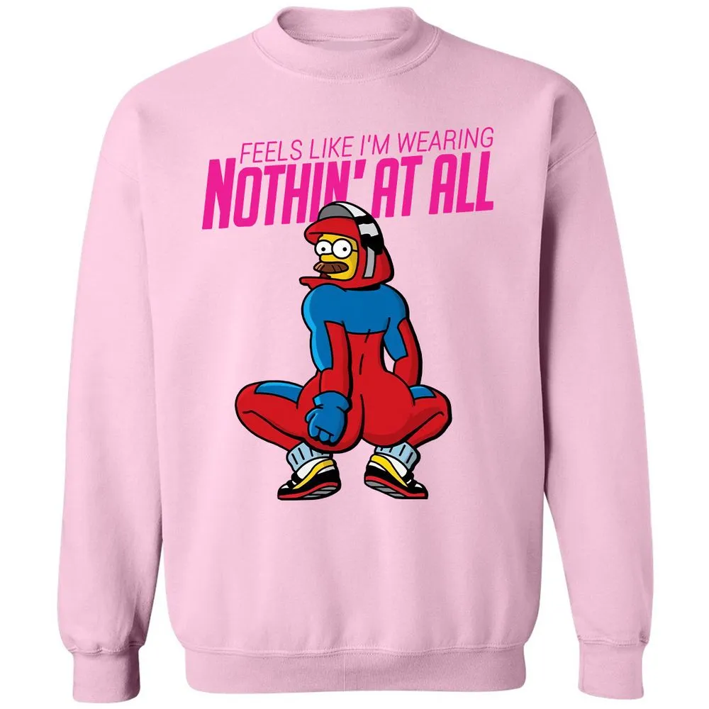 Classic Unisex Sweatshirt - LWBSH1Y3 - Light Pink - 3