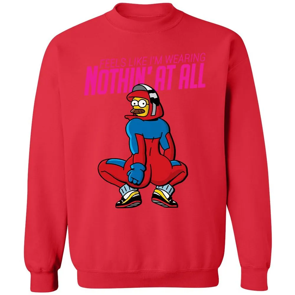 Classic Unisex Sweatshirt - LWBSH1Y3 - Red - 5