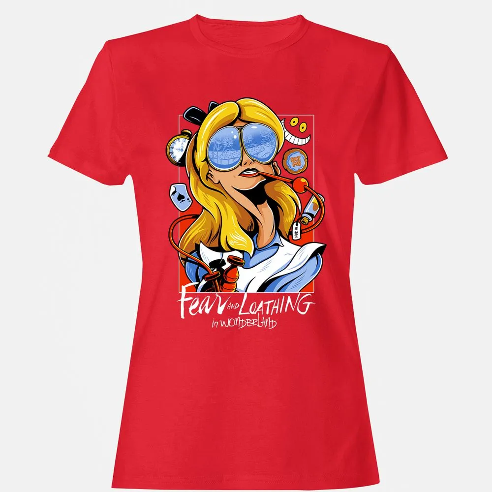 Women's T-Shirt - NNS3QBPB - Red - 13