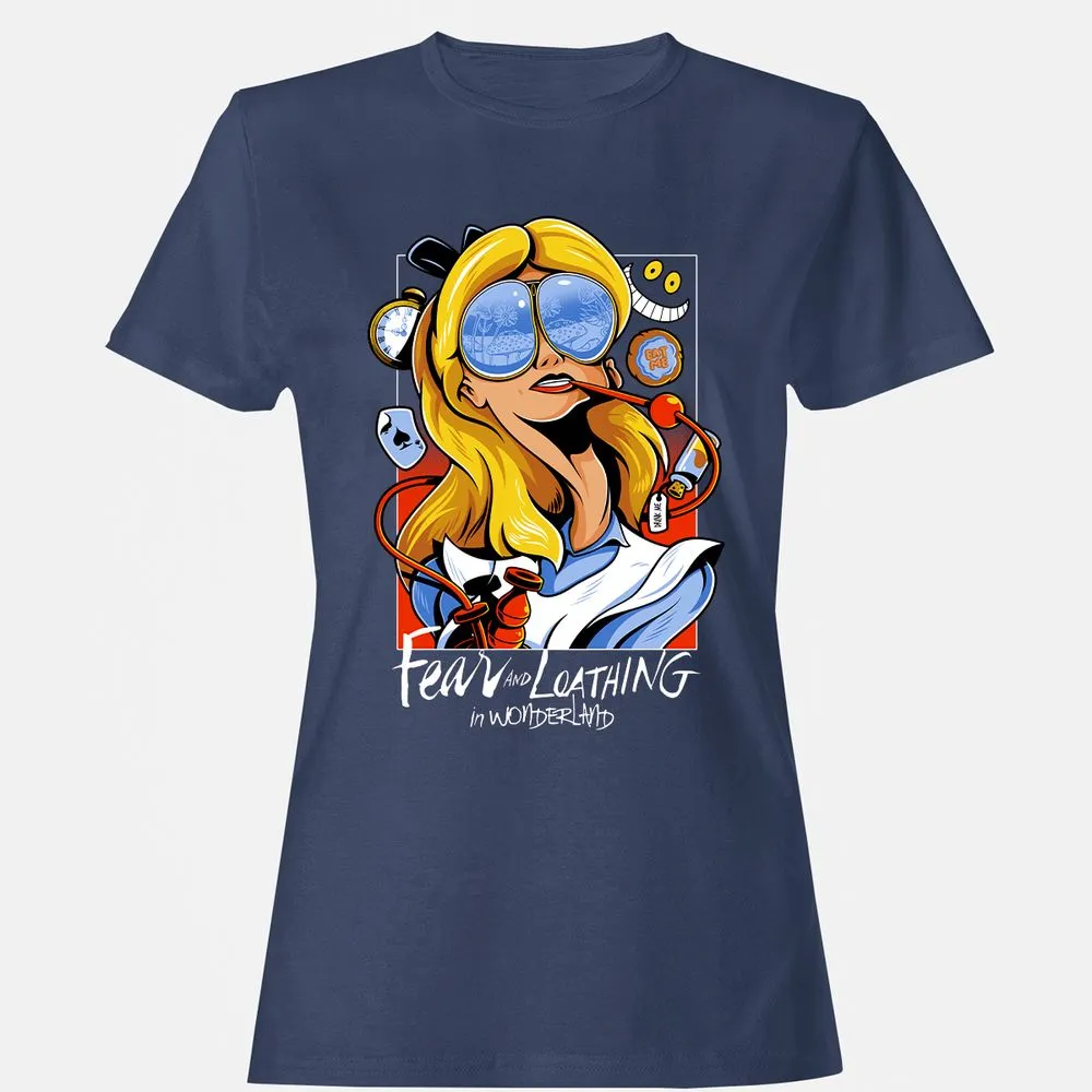 Women's T-Shirt - NNS3QBPB - Navy - 10