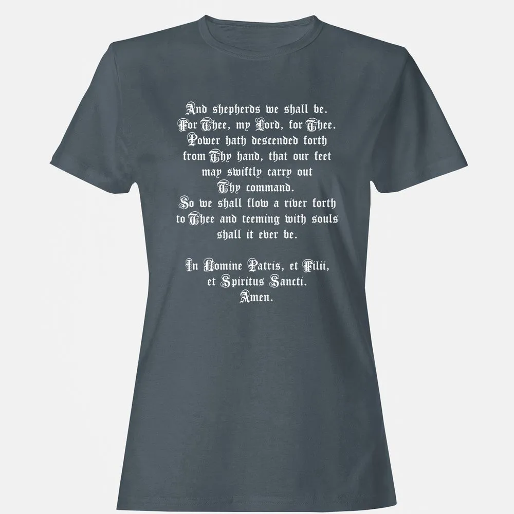 Women's T-Shirt - P5QCGV3U - Charcoal - 3