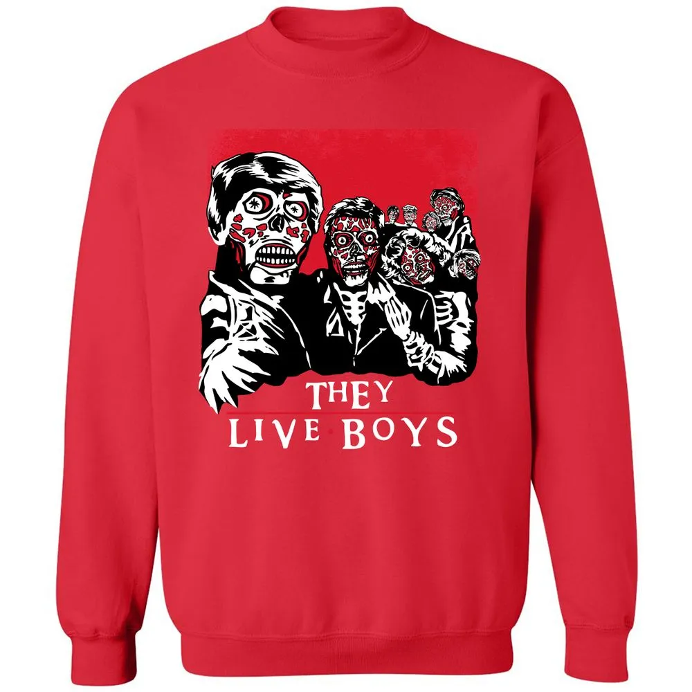 Classic Unisex Sweatshirt - 6YV7RH2T - Red - 5