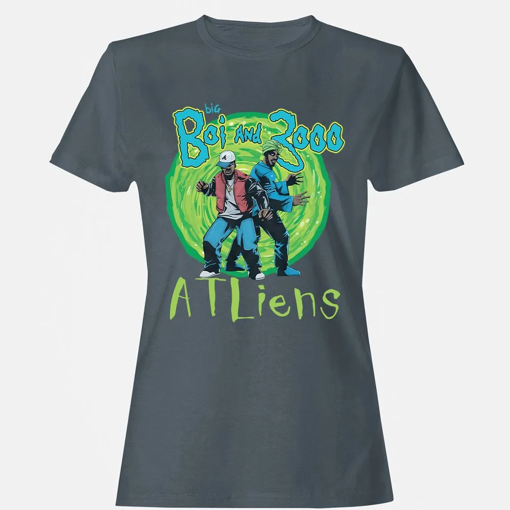 Women's T-Shirt - S1UCW2A1 - Charcoal - 3