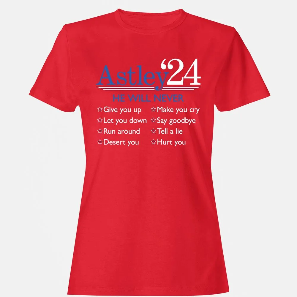 Women's T-Shirt - 6ZD4BKN4 - Red - 13