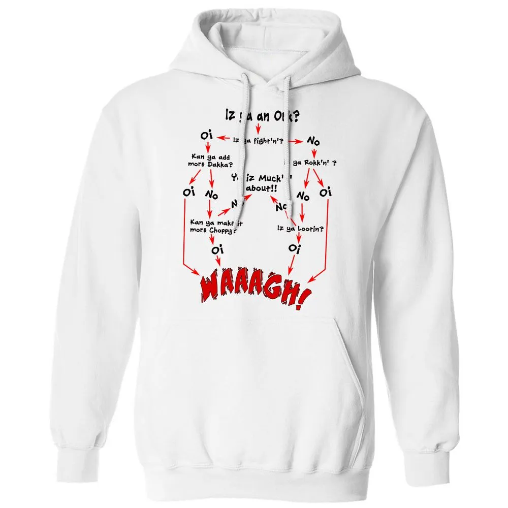 Classic Unisex Hoodie - D29QAR56 - White - 11