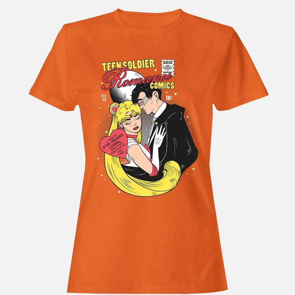 Women's T-Shirt - 2JL8P9L6 - Orange - 11