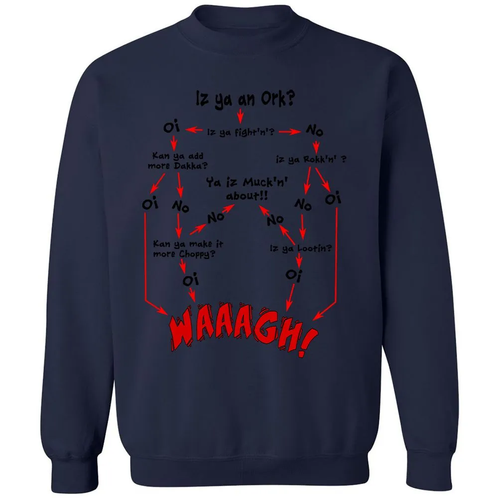 Classic Unisex Sweatshirt - 63AARJND - Navy - 2