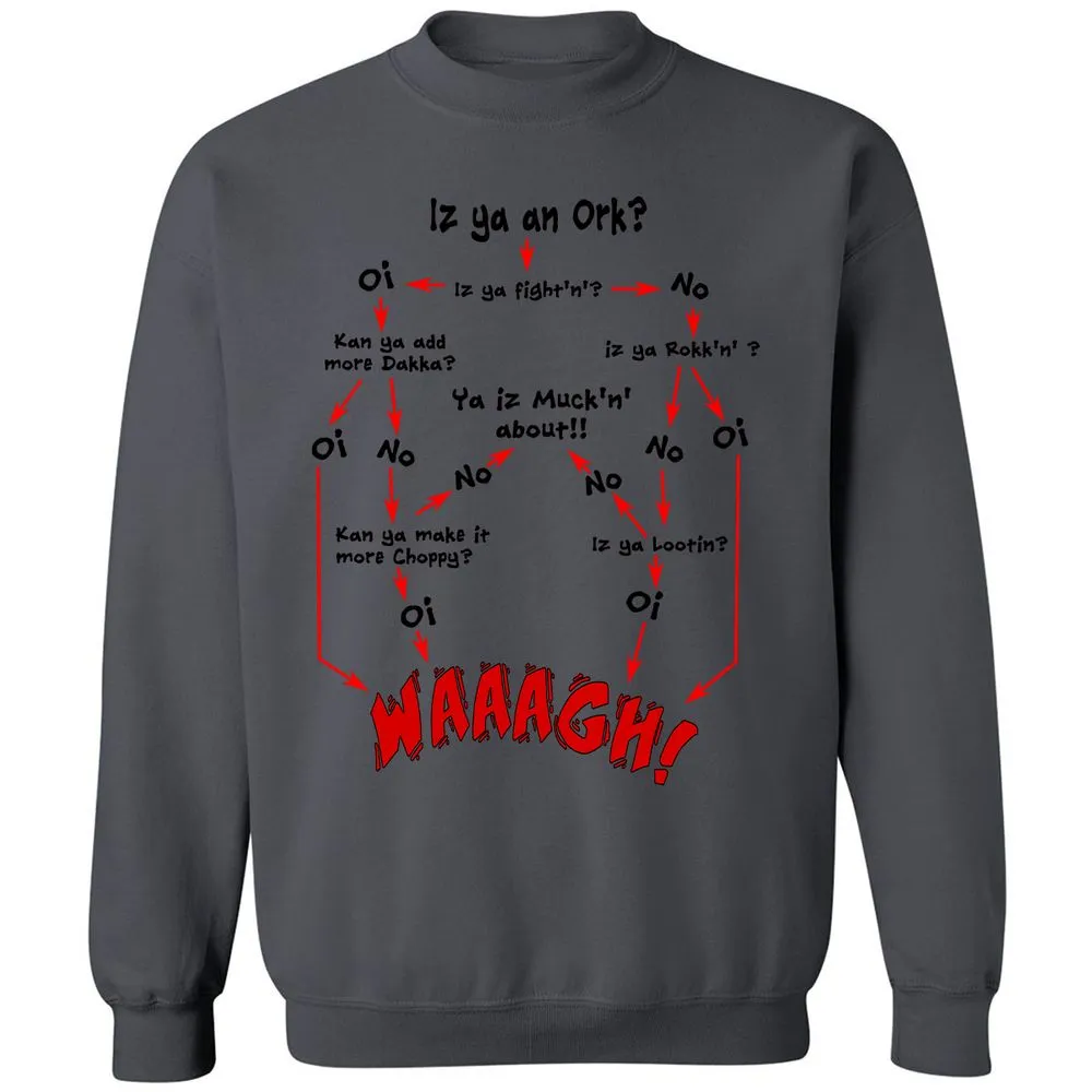 Classic Unisex Sweatshirt - 63AARJND - Charcoal - 7