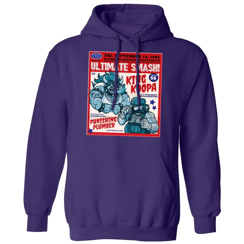 Classic Unisex Hoodie - QM446N3T - Purple - 6