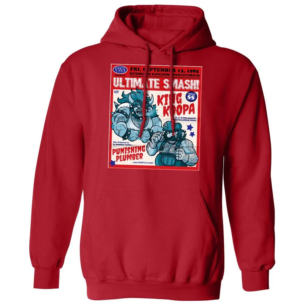 Classic Unisex Hoodie - QM446N3T - Red - 5