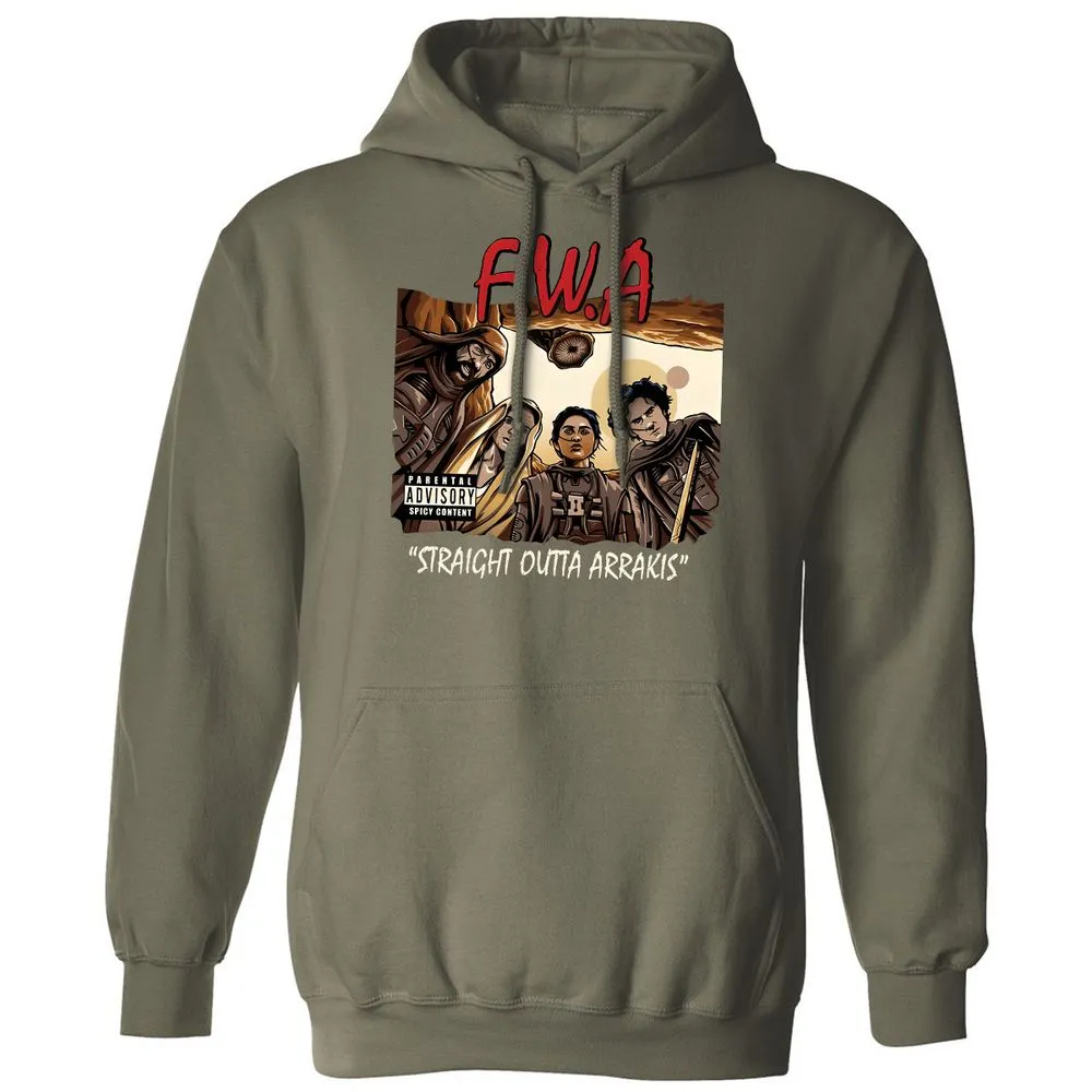 Classic Unisex Hoodie - R65GAJNL - Military Green - 4