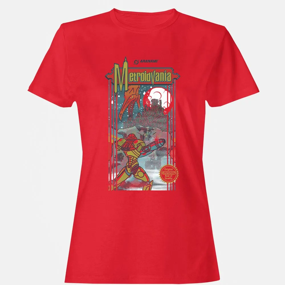 Women's T-Shirt - 9F36MRLN - Red - 13