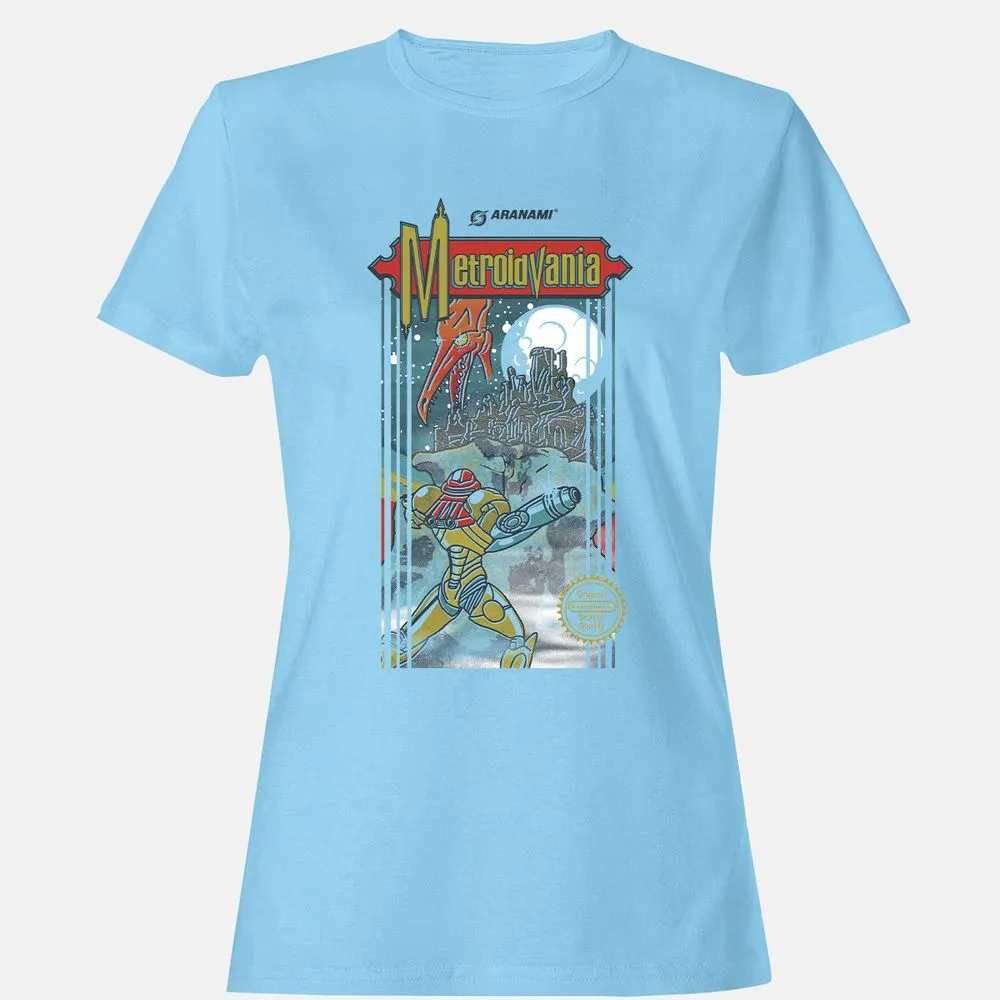 Women's T-Shirt - 9F36MRLN - Light Blue - 8