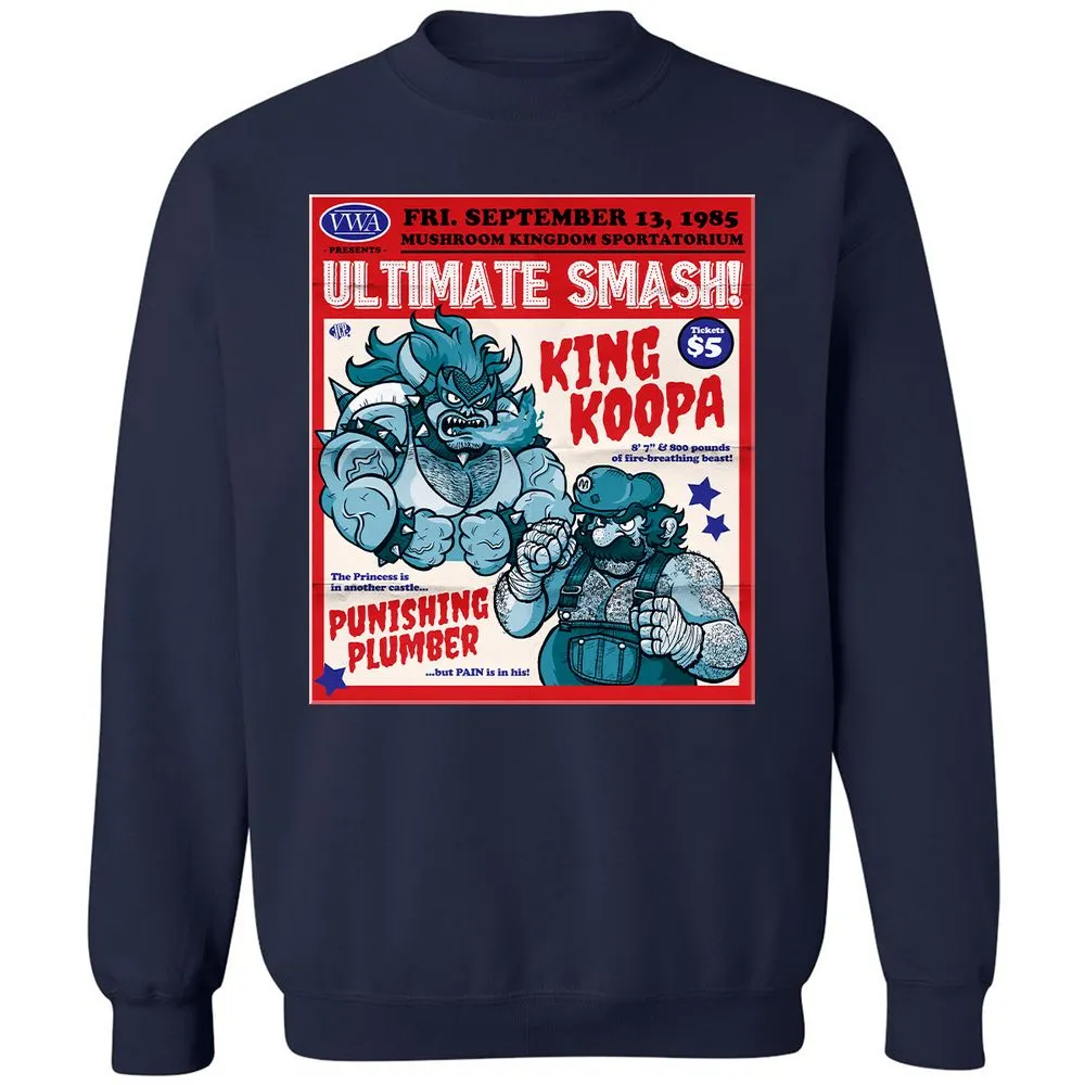 Classic Unisex Sweatshirt - F9M1C1QU - Navy - 2