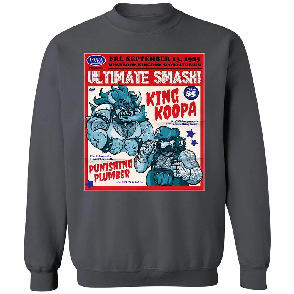 Classic Unisex Sweatshirt - F9M1C1QU - Charcoal - 7