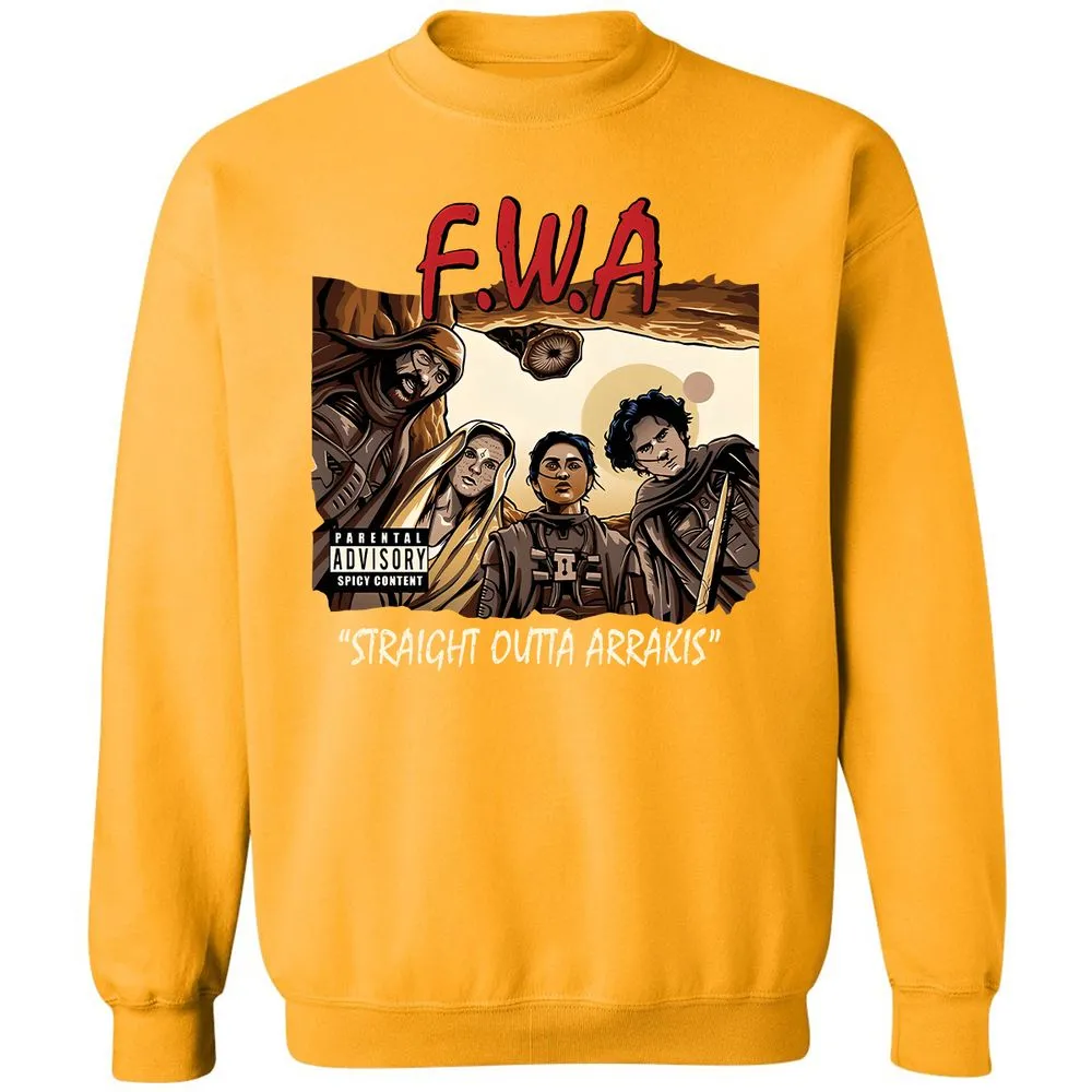 Classic Unisex Sweatshirt - 4J9UPLGL - Gold - 11