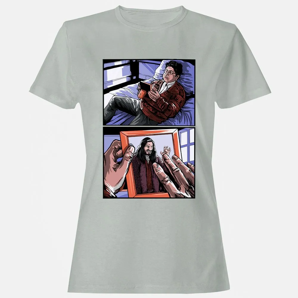 Women's T-Shirt - F28EVGZK - Ash - 2