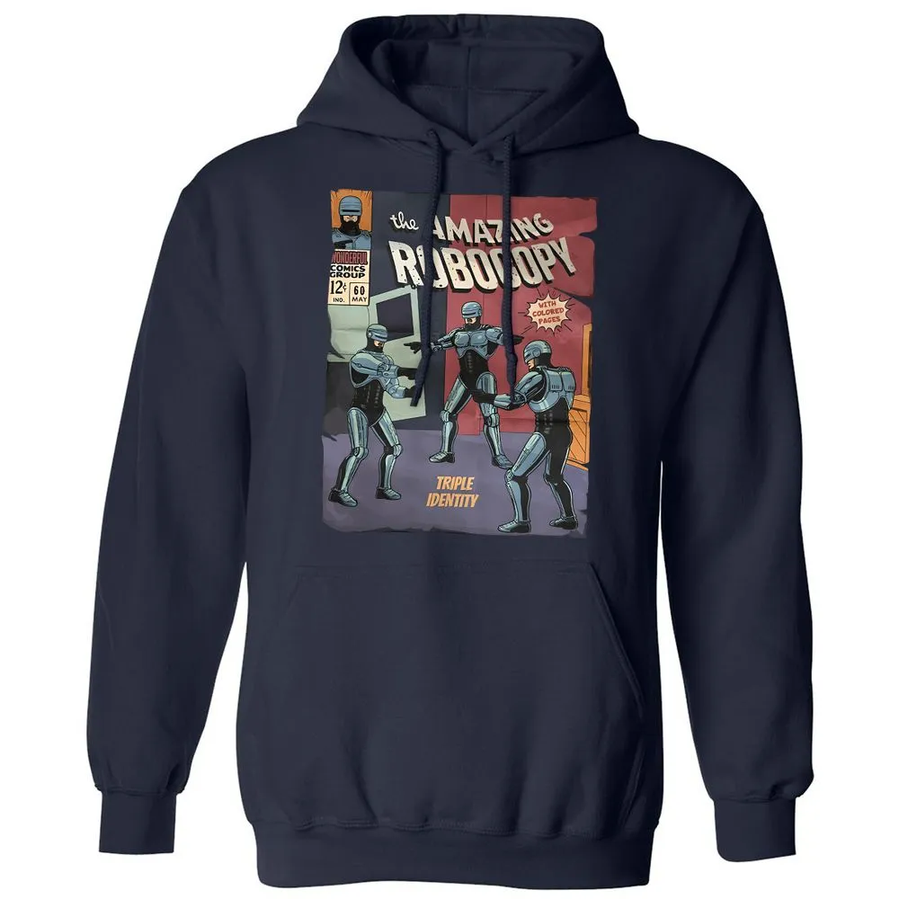 Classic Unisex Hoodie - QXF4KDHM - Navy - 2
