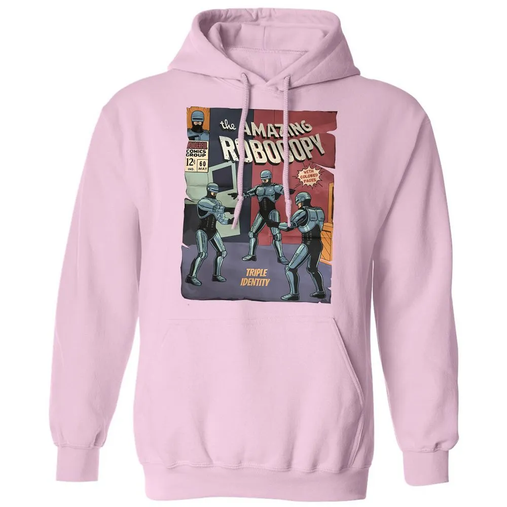 Classic Unisex Hoodie - QXF4KDHM - Light Pink - 3