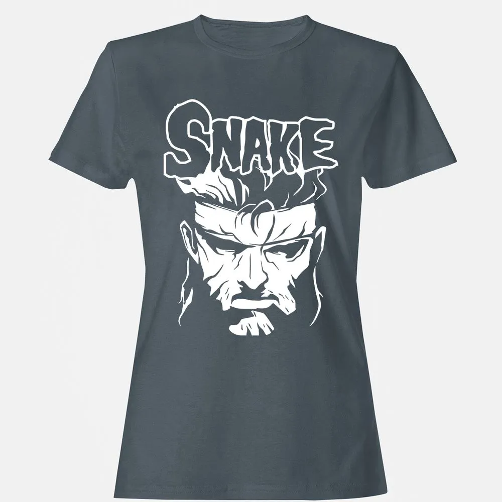 Women's T-Shirt - 7Z6A7NGU - Charcoal - 3
