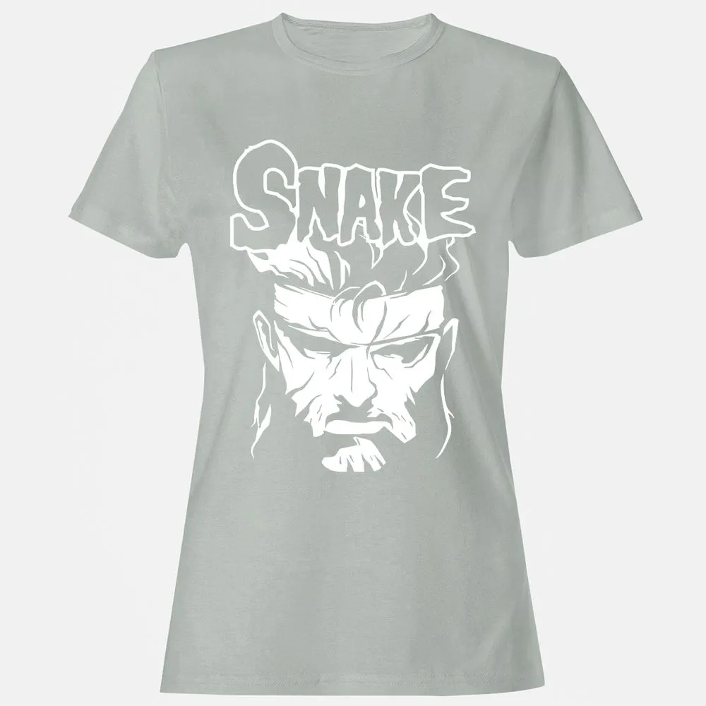 Women's T-Shirt - 7Z6A7NGU - Ash - 2
