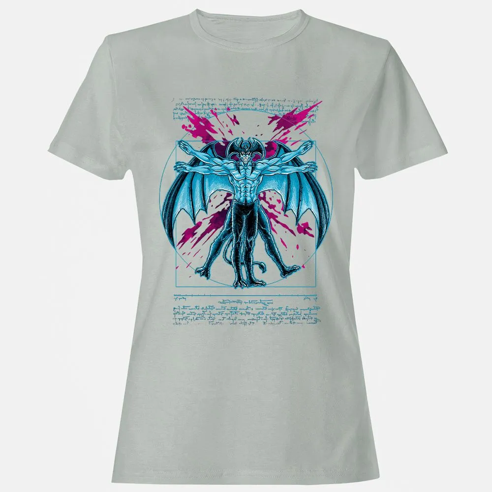 Women's T-Shirt - U9L3NECX - Ash - 2