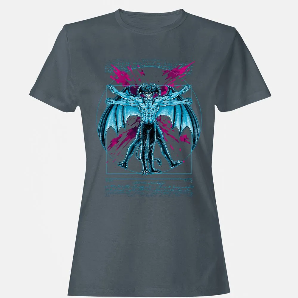 Women's T-Shirt - U9L3NECX - Charcoal - 3