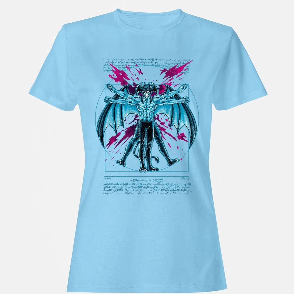 Women's T-Shirt - U9L3NECX - Light Blue - 8