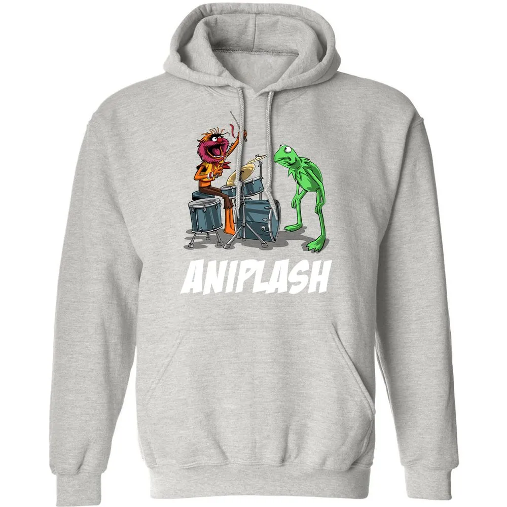 Classic Unisex Hoodie - L24KM8VC - Ash - 8