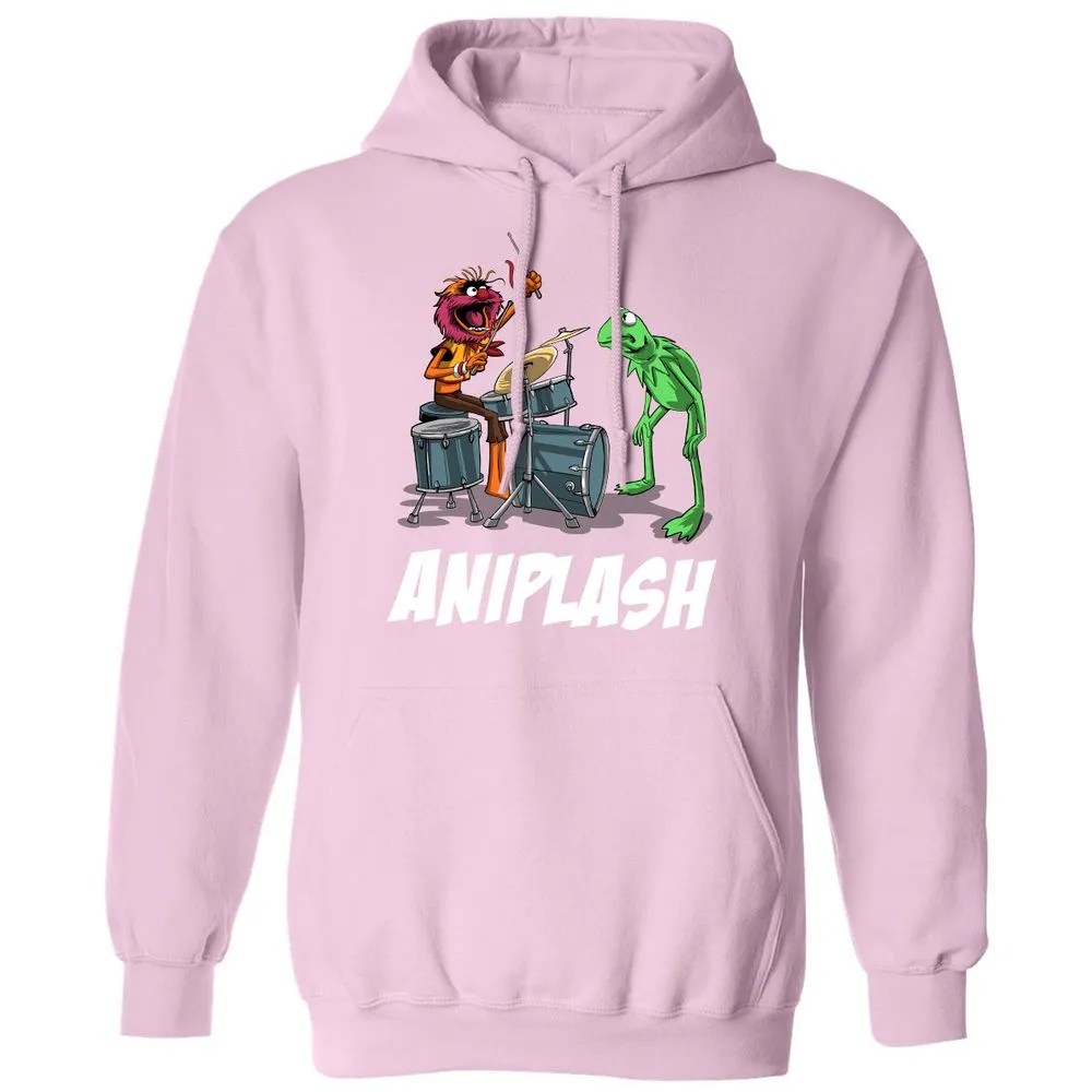 Classic Unisex Hoodie - L24KM8VC - Light Pink - 3