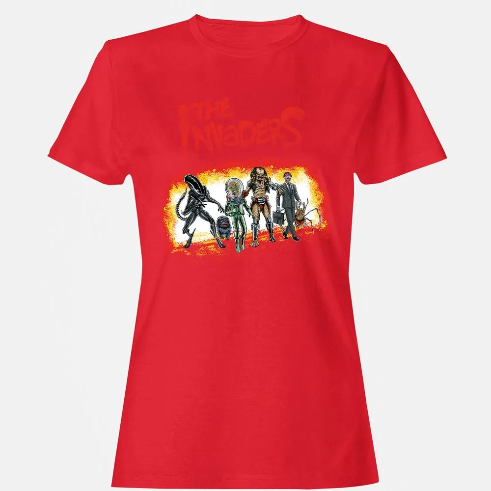 Women's T-Shirt - DR4K7TTN - Red - 13
