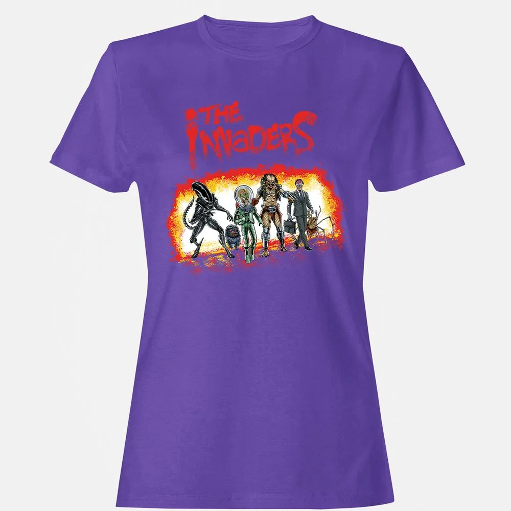 Women's T-Shirt - DR4K7TTN - Purple - 12