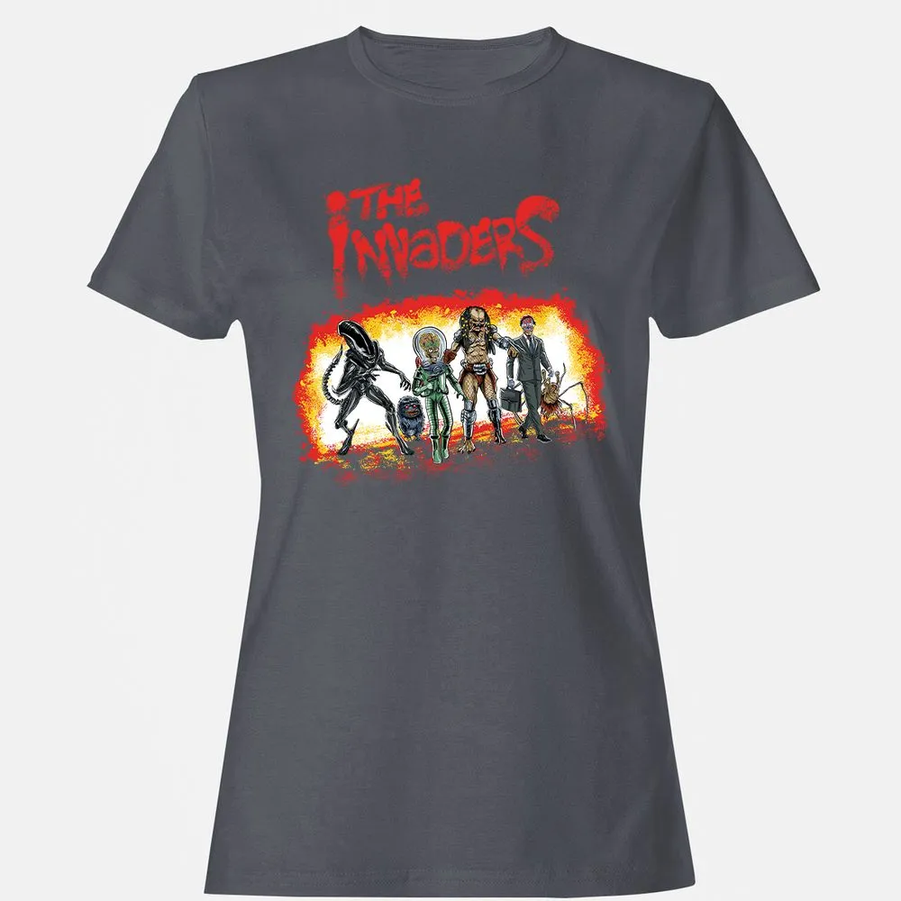 Women's T-Shirt - DR4K7TTN - Dark Heather - 5