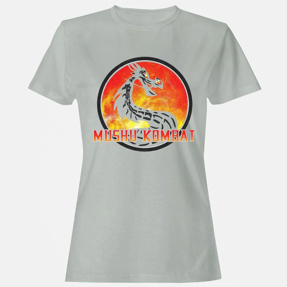 Women's T-Shirt - CGHE9KLP - Ash - 2
