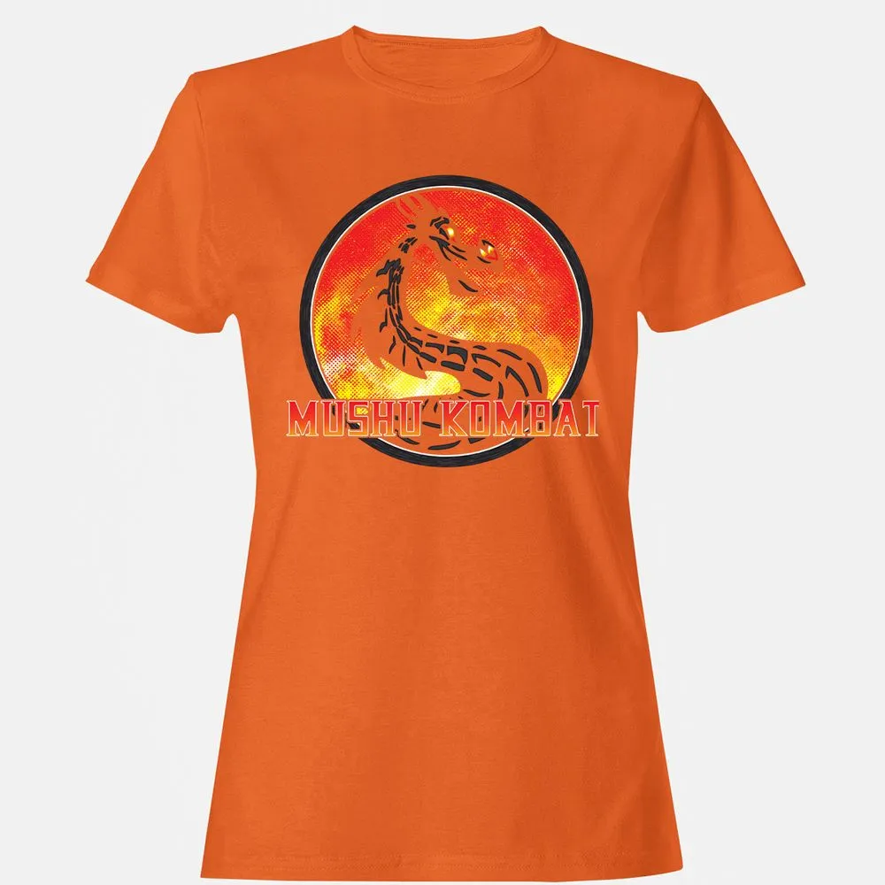 Women's T-Shirt - CGHE9KLP - Orange - 11