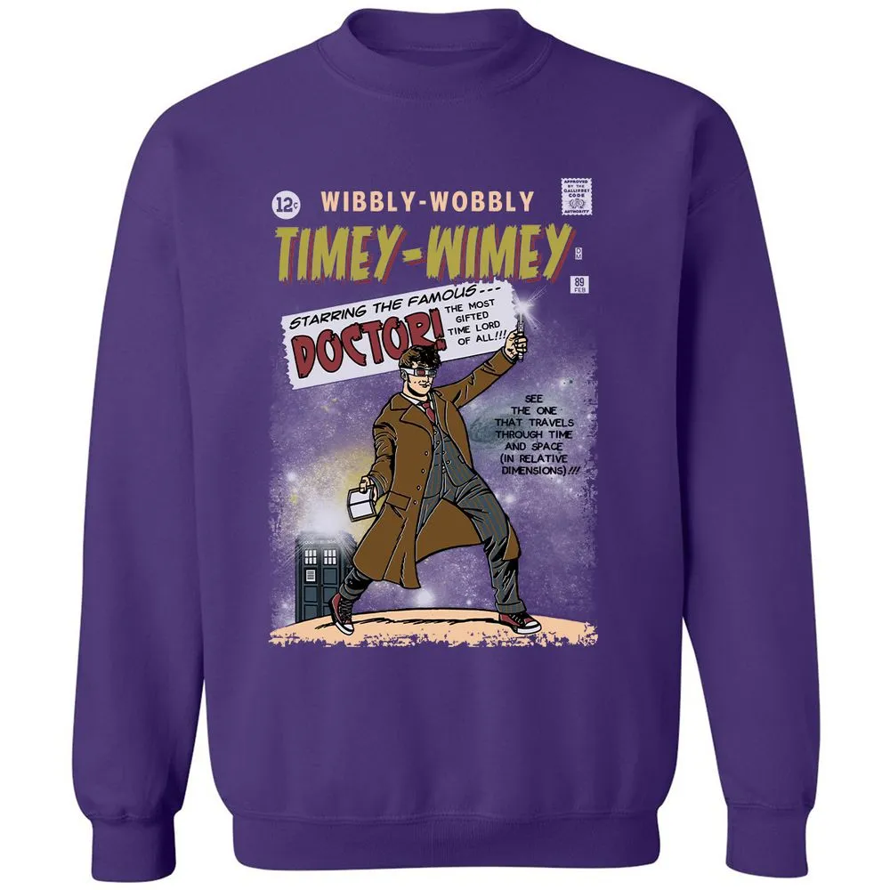 Classic Unisex Sweatshirt - P1ENLC83 - Purple - 6