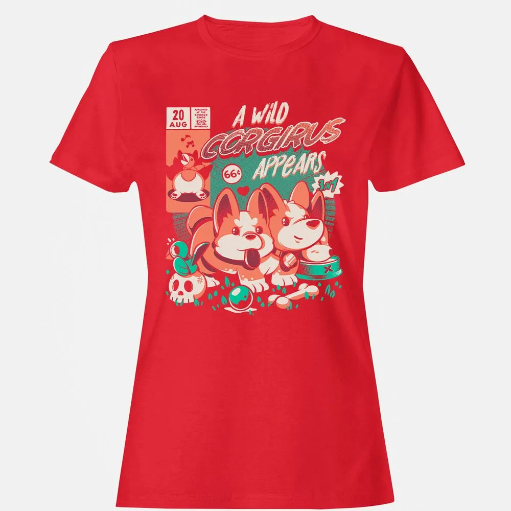 Women's T-Shirt - 3BSRU41K - Red - 13