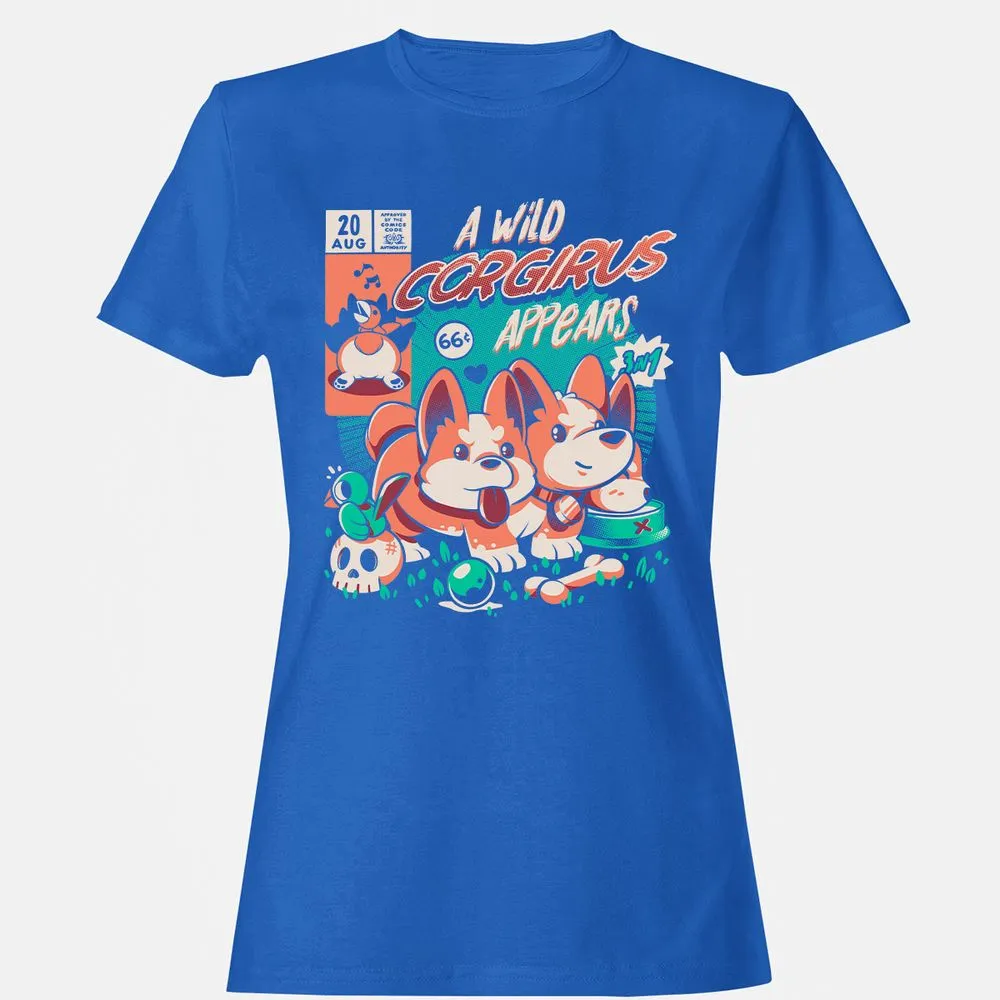 Women's T-Shirt - 3BSRU41K - Royal - 14